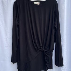 Jackson Rowe Knotty Long Sleeve. Black. Medium